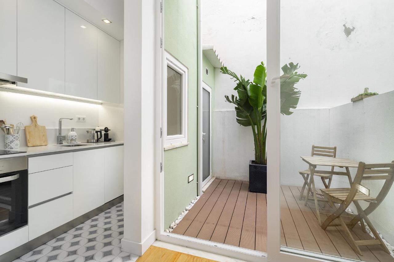 Whome Chic 1-Bed W/ Patio Perfect To Explore Lisboa Dış mekan fotoğraf